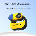 2.7K Ultra Clear Sports Thumb Camera Magnetic Motorcycle Riding Recorder 177