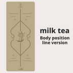 Thickened and widened double-sided non-slip natural rubber PU yoga mat for men and women 017