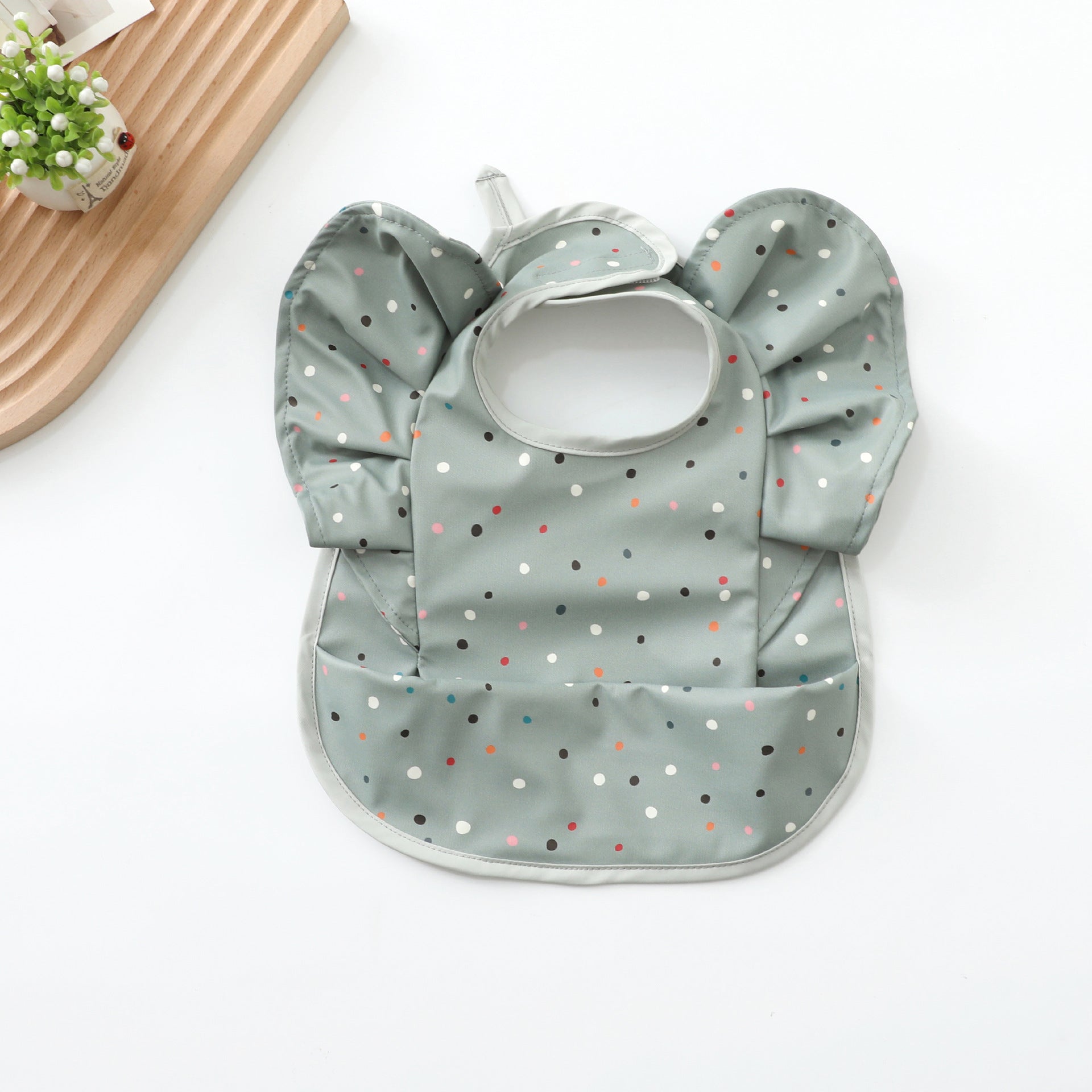 100 children's overalls with reverse dressing PU bibs 193