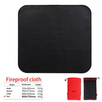 Outdoor camping silicone fireproof cloth picnic barbecue heat insulation mat 010