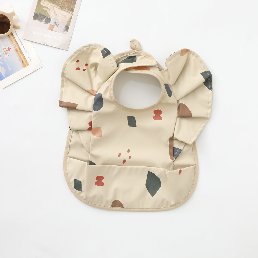 100 children's overalls with reverse dressing PU bibs 193