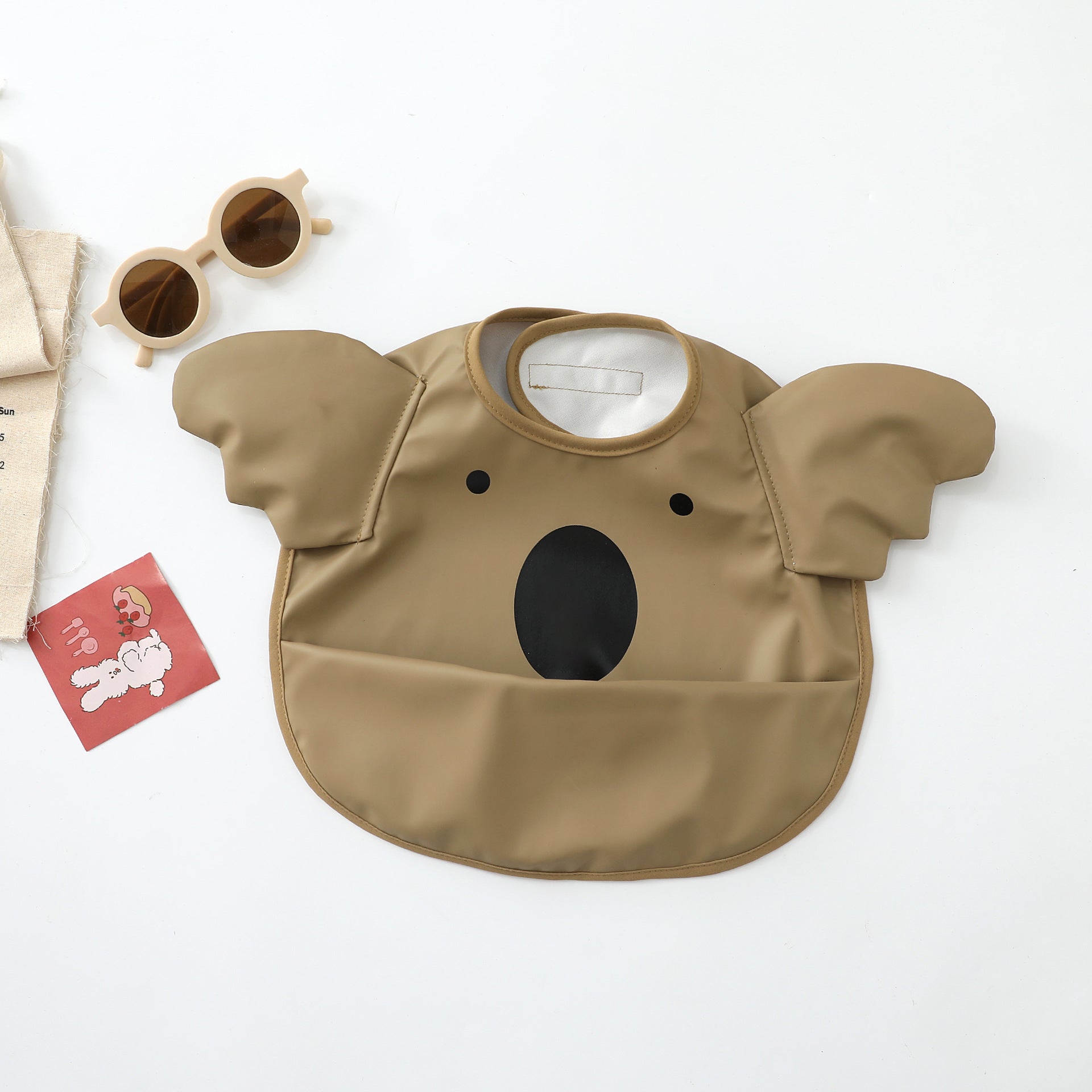 100 children's overalls with reverse dressing PU bibs 193