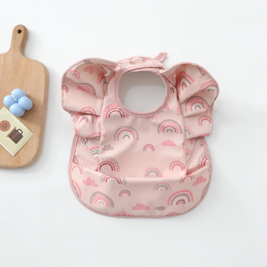 100 children's overalls with reverse dressing PU bibs 193