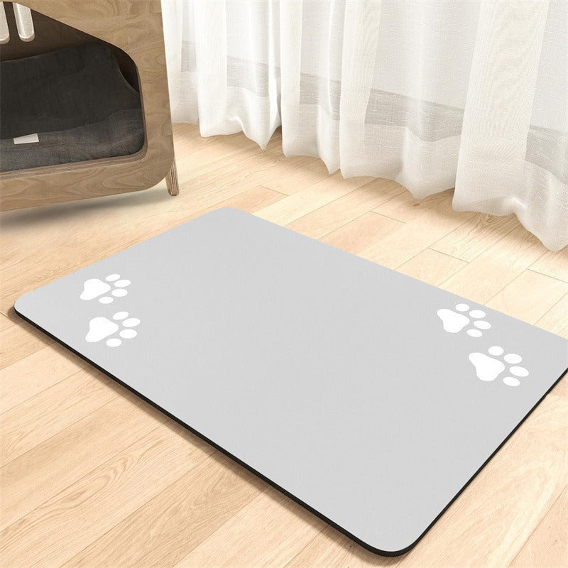 Diatom mud pet feeding splash proof pad for cats and dogs, universal 303