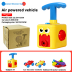 Air powered car, toy car, children's early education balloon, sliding car 191
