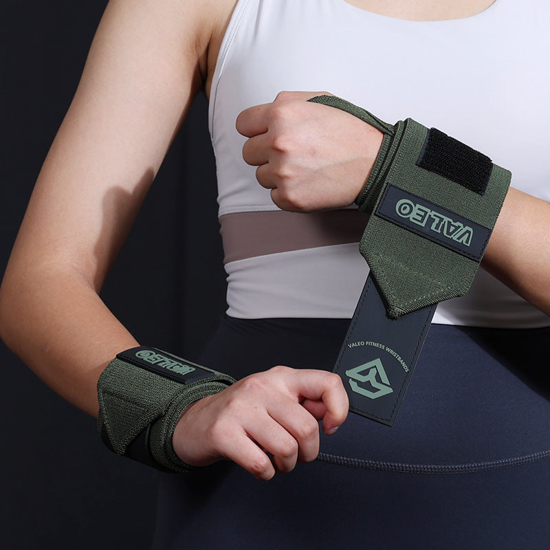 Fitness wrist guards for men and women, bench press and deadlift cushioning wrist wraps, wrap-around sports protective gear 415