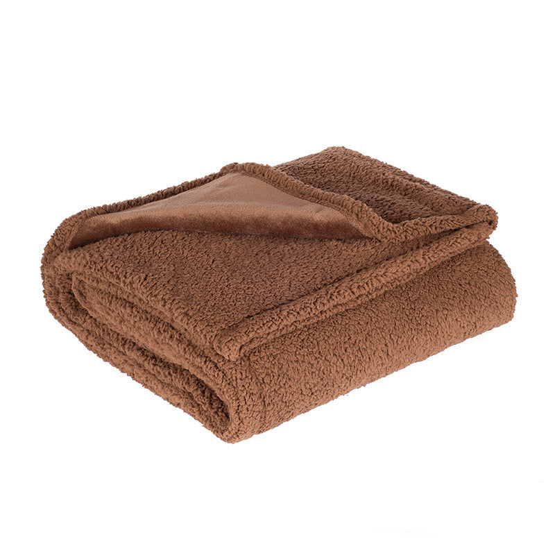 Waterproof and urine resistant pet blanket, cotton flannel, comfortable and thick dog pad mattress 331