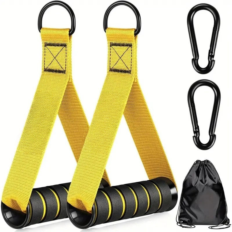 Puller dual color handle handle, tension rope handle, back resistance Puller accessories 417