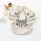 100 children's overalls with reverse dressing PU bibs 193