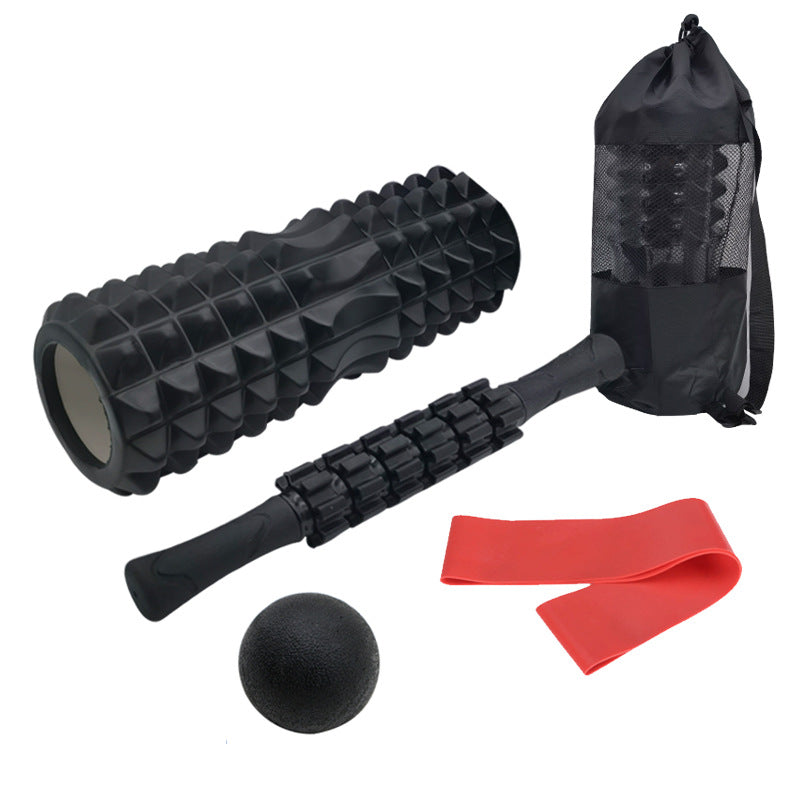 Foam axis mace yoga column set foam roller massager muscle relaxation massage stick 440