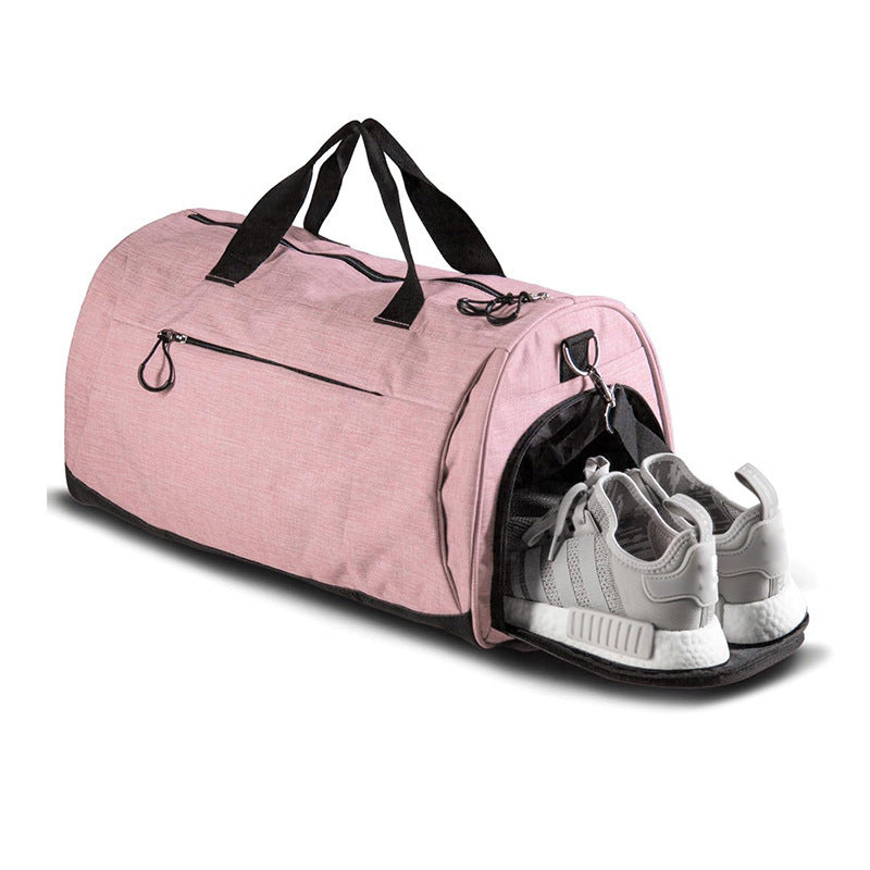 New Fashionable Large Capacity Waterproof Lightweight Foldable Travel Bag with Shoe Compartment 414