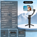 M02 Cross-Border Phone Gimbal with Orthogonal Three-Axis Stabilization and Smart Face Tracking 187