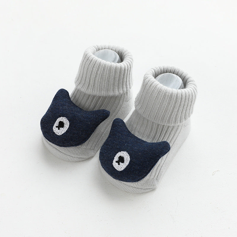 Spring and Autumn Children's Socks Boneless Loose Mouth Baby Middle Socks 069
