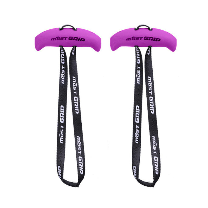 Bull horn handle fitness pull back pull pull up high pull down curved grip accessory 425