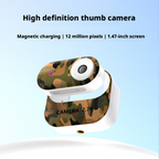 2.7K Ultra Clear Sports Thumb Camera Magnetic Motorcycle Riding Recorder 177