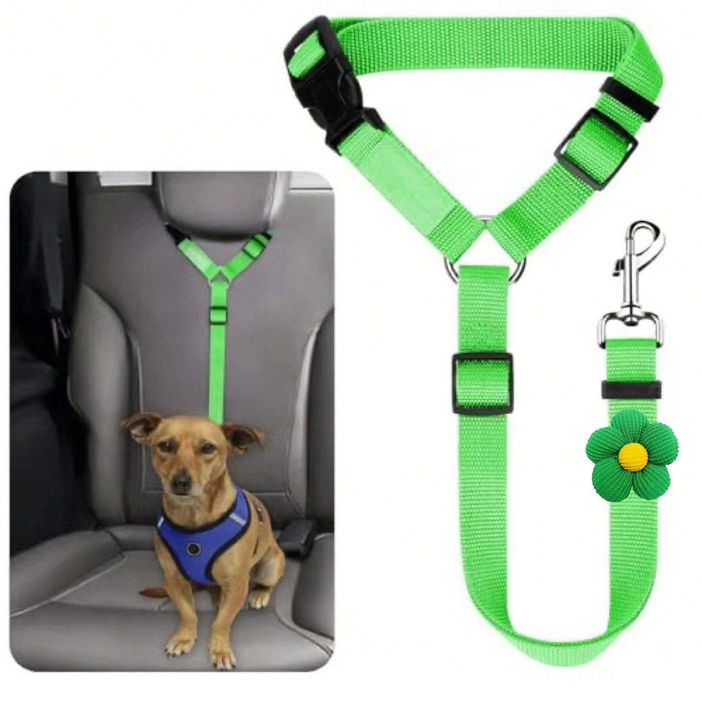 Pet supplies, car safety harness, circular dog leash 348