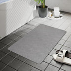 Soft diatomaceous earth absorbent mat  toilet door anti-slip quick-drying mat 018