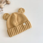 Solid Color Round-Eared Children's Knit Hat 077