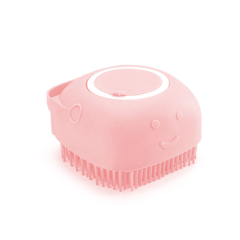 Pet dog silicone bath brush cleaning and care baby bath massage brush 341