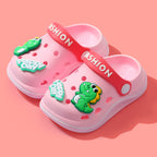 Children's cave shoes cartoon dinosaur boy baby soft sole 089