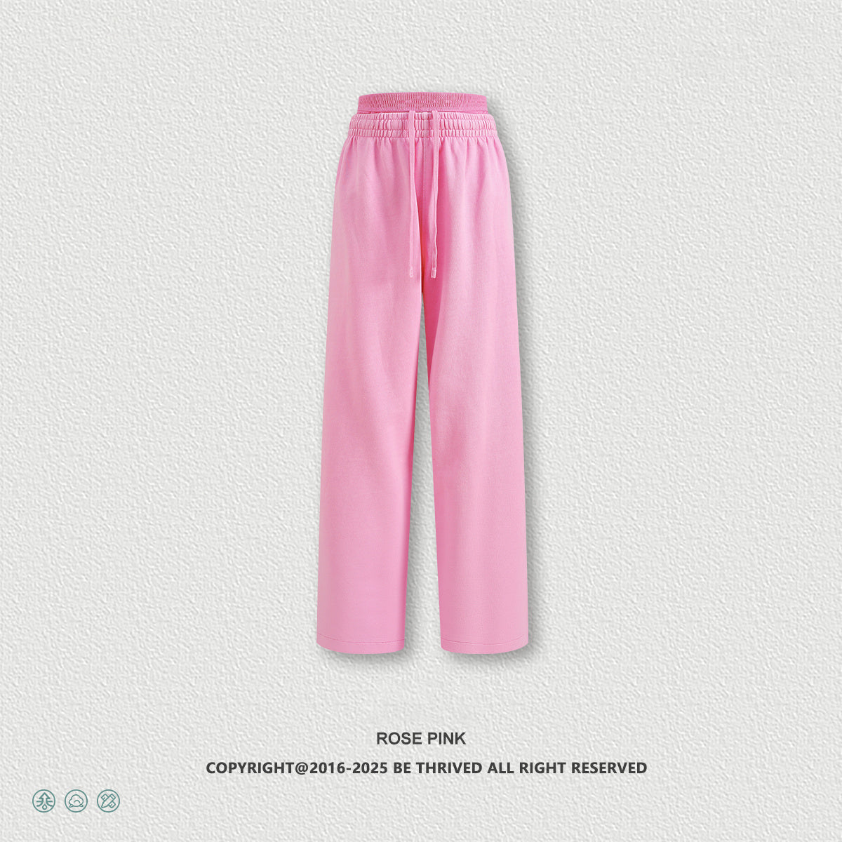 European and American trendy retro style distressed slimming double waistband casual straight leg trousers for women  N25551