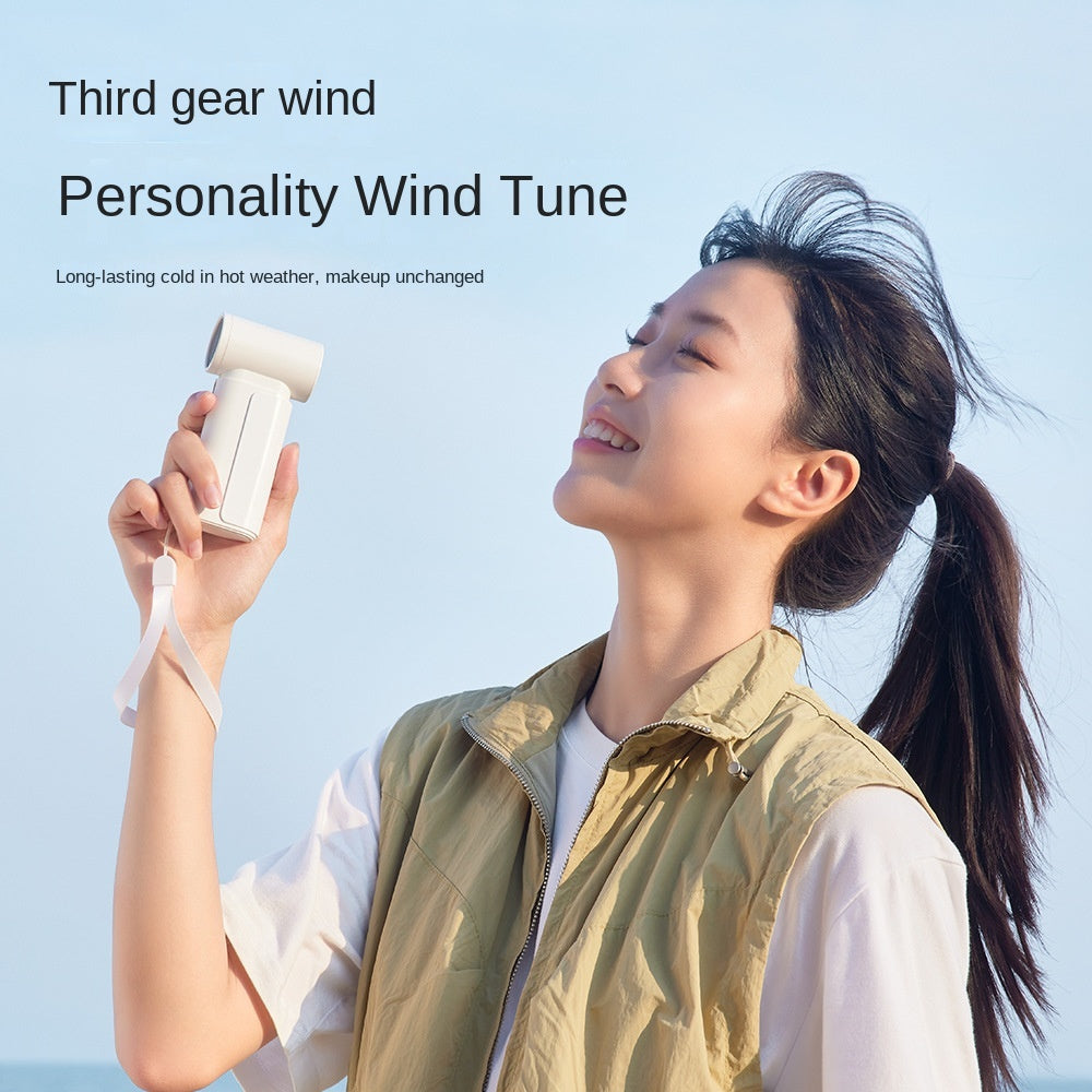 Super High-speed Pocket Fan Cross-border High-speed Small Fan Handheld Portable Charging Fan 001