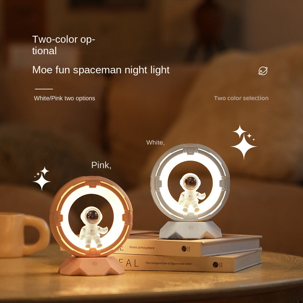 Creative Luminous Night Light Desktop Ornaments Atmosphere Gift Astronaut Night Light 004