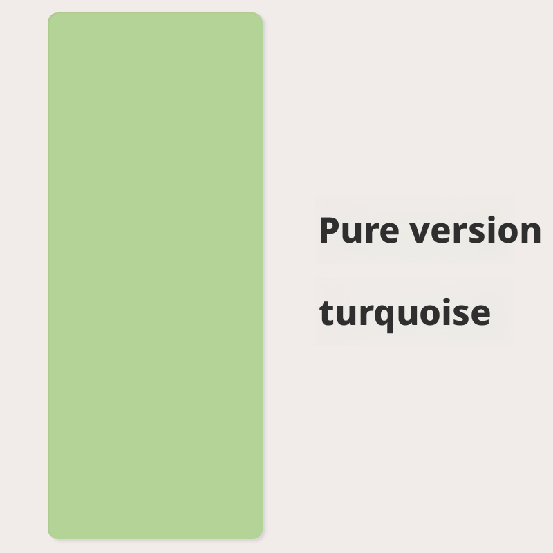 Thickened and widened double-sided non-slip natural rubber PU yoga mat for men and women 017