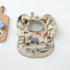 100 children's overalls with reverse dressing PU bibs 193