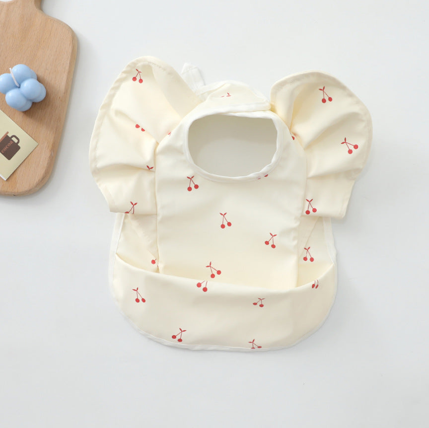 100 children's overalls with reverse dressing PU bibs 193