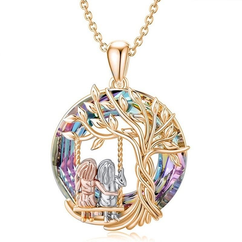 Tree of Life Pendant with Personalized Simplicity and Hollow Life Tree Necklace 295