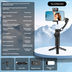 M02 Cross-Border Phone Gimbal with Orthogonal Three-Axis Stabilization and Smart Face Tracking 187