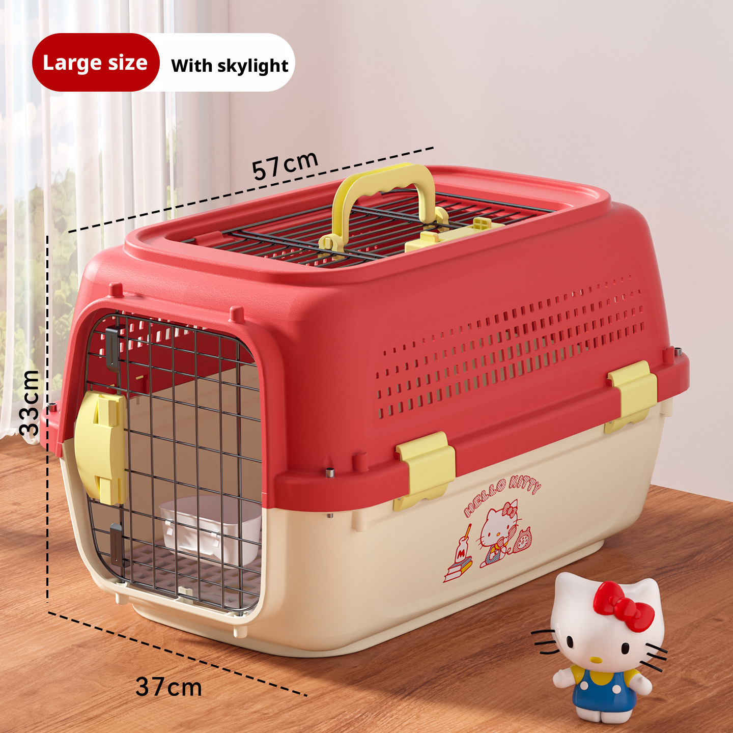 Co branded pet aviation box, cat specific transport box, portable small and medium-sized dog 321
