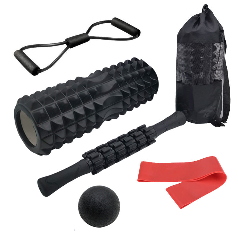 Foam axis mace yoga column set foam roller massager muscle relaxation massage stick 440