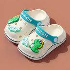Children's cave shoes cartoon dinosaur boy baby soft sole 089