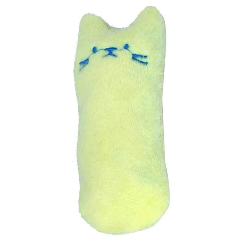 Thumb mint cat toy, cat face expression, pet plush toy 220