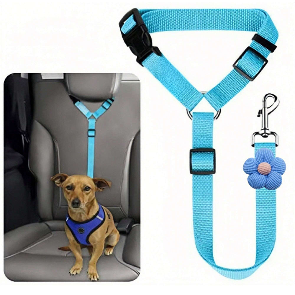 Pet supplies, car safety harness, circular dog leash 348