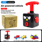 Air powered car, toy car, children's early education balloon, sliding car 191