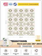 Outdoor camping, spring outing, disposable picnic mat, moisture-proof mat 157