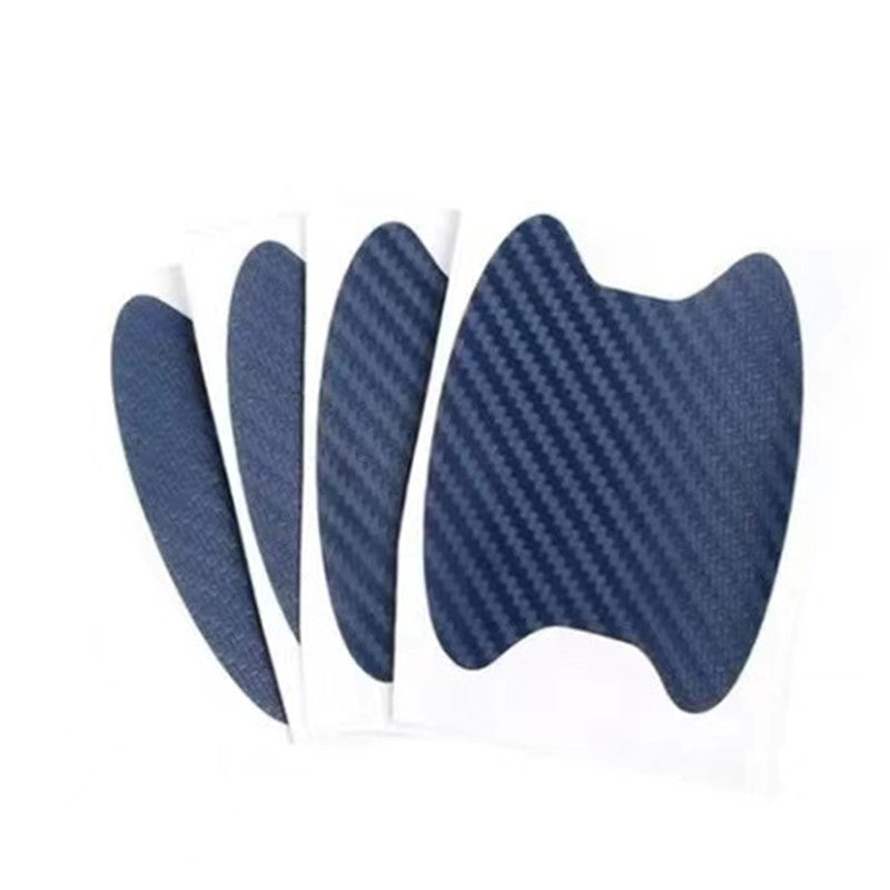 Carbon fiber handle sticker car door bowl sticker scratch car sticker handle protective film 400