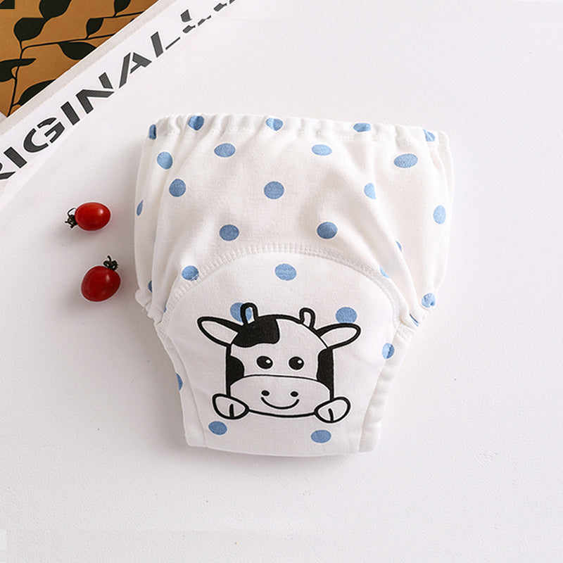 Baby gauze diaper waterproof and washable 076