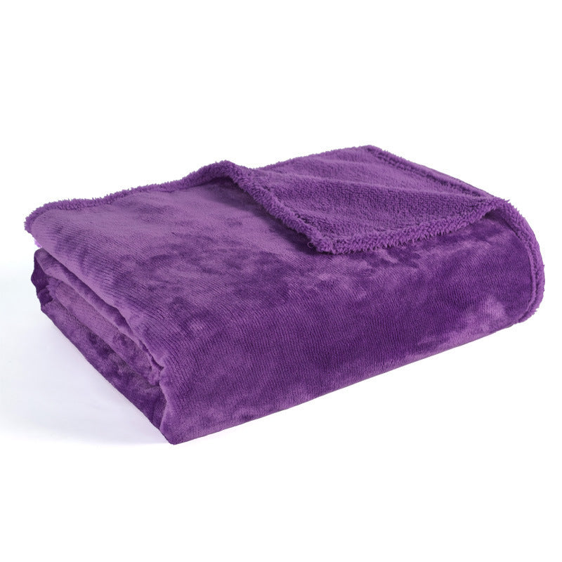 Waterproof and urine resistant pet blanket, cotton flannel, comfortable and thick dog pad mattress 331