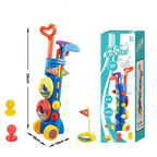 Children's golf toy boys' telescopic suitcase 231