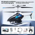 M6 aerial photography 4K obstacle avoidance remote control airplane children's charging toy 217