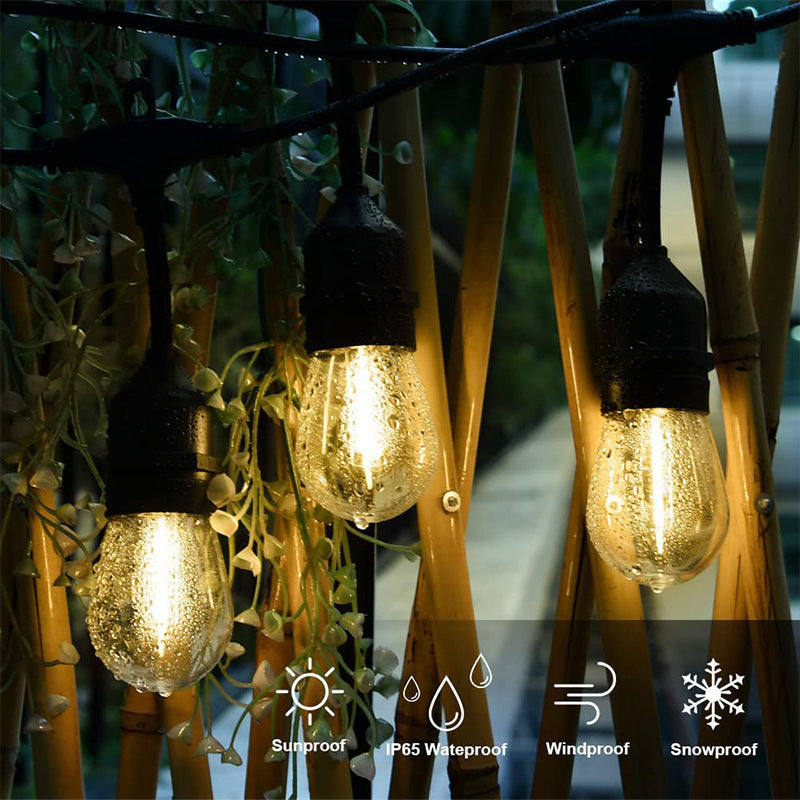 Pluggable Solar Hanging Light for Outdoor Courtyard S14 Lamp 151