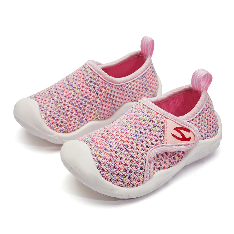 Spring new baby shoes for boys and girls breathable 043