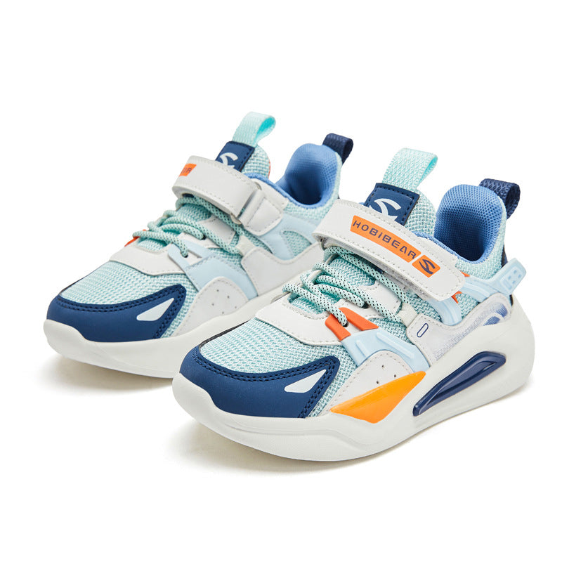 Spring breathable children's shoes boys' sports shoes lightweight 044