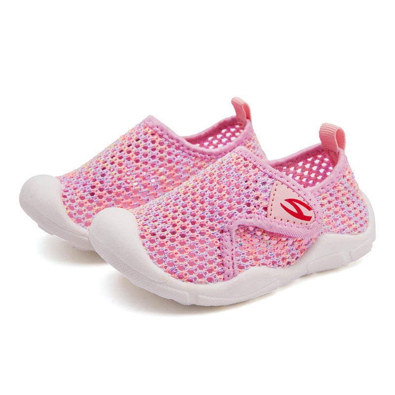 Spring new baby shoes for boys and girls breathable 043