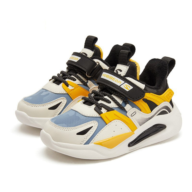 Spring breathable children's shoes boys' sports shoes lightweight 044