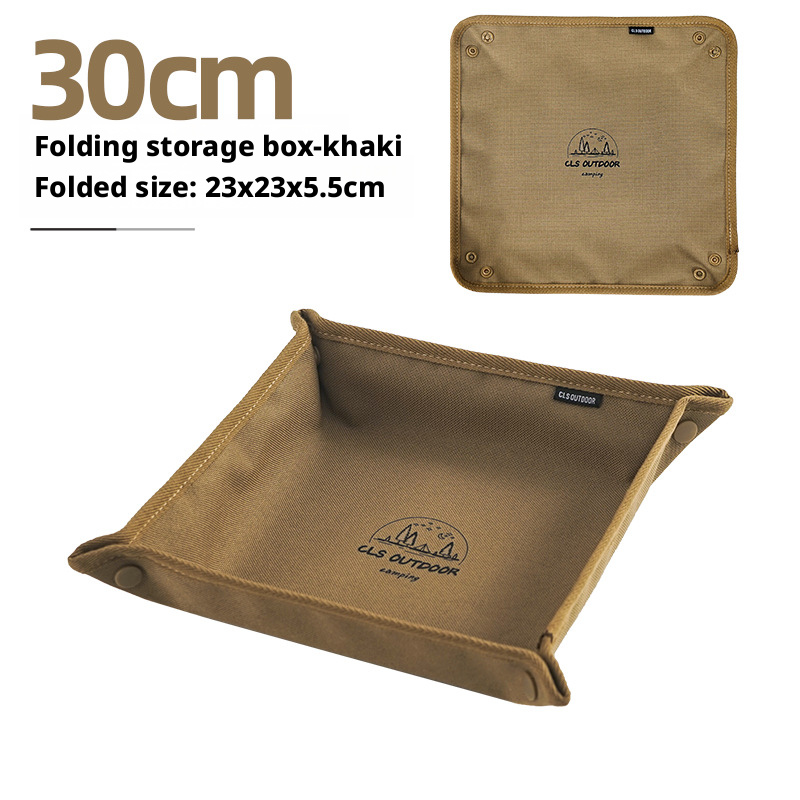 Outdoor camping storage tray, home travel storage box 008